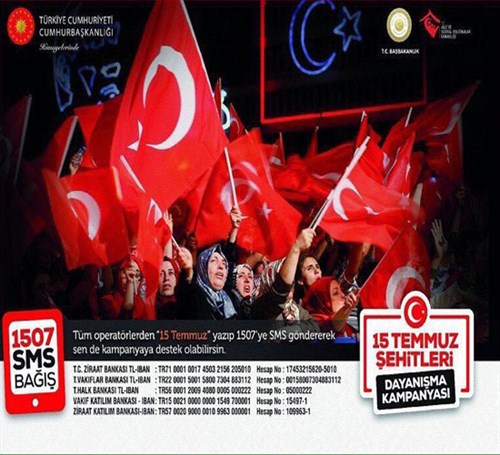 15 Temmuz Şehitleri Dayanışma Kampanyası