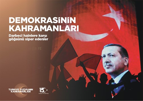 Kaymakamımız Sayın Mücahit Enes YILDIZ' ın 15 Temmuz Demokrasi ve Milli Birlik Günü Mesajı